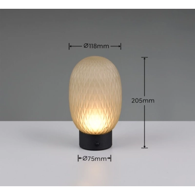 Facette lampka stołowa LED 1,5W 140lm 3000K zielona 564210115