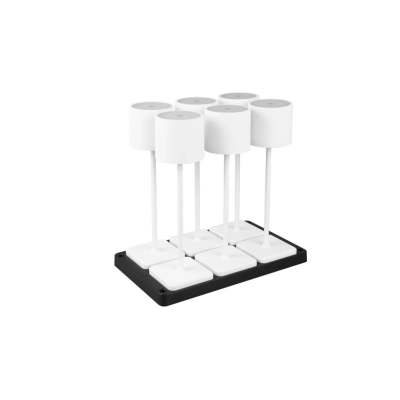 Fernandez lampa podłogowa LED 6x1W 6x130lm 2700K, 4000K, 6000K biała R54096631