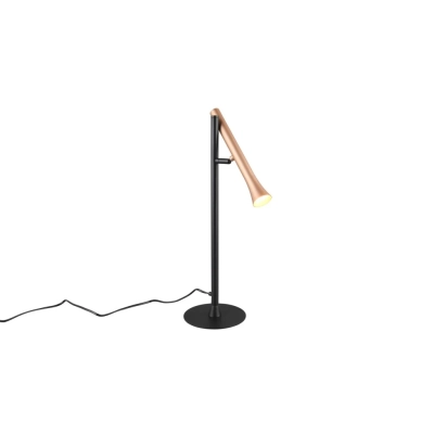 Fiato lampka stołowa LED 3W 400lm 2300K, 3000K, 4000K czarna 552010165 TRIO lighting