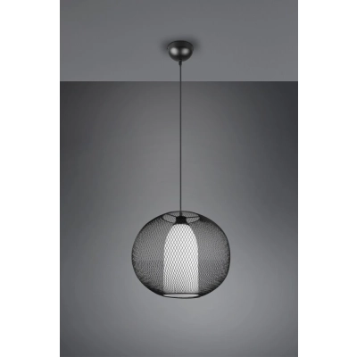 Filo lampa wisząca 1xE27 czarna 313900132