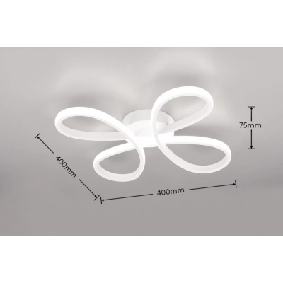 Fly lampa sufitowa LED 22W 2600lm 4000K biała 645610131