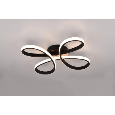 Fly lampa sufitowa LED 22W 2600lm 3000K czarna 645610132