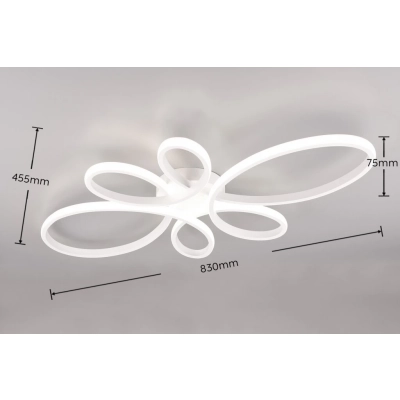 Fly lampa sufitowa LED 32W 3900lm 4000K biała 645619131