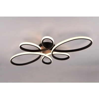 Fly lampa sufitowa LED 32W 3900lm 3000K czarna 645619132