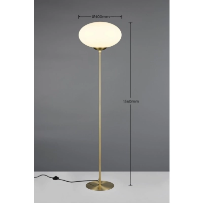 Fomento lampa podłogowa 1xE27 złota 463100108