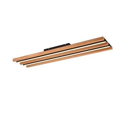 Fontana lampa sufitowa LED 27W 3050lm 3000K czarna 648917532 TRIO lighting