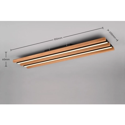 Fontana lampa sufitowa LED 27W 3050lm 3000K czarna 648917532
