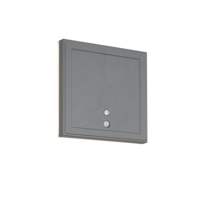 Fortaleza kinkiet LED 2W 200lm 3000K antracyt R23056242 wbudowany czujnik ruchuTRIO lighting