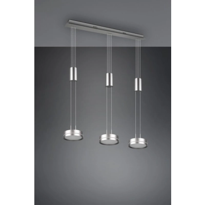 Franklin lampa wisząca LED 9W 1050lm 3000K srebrna 326510307