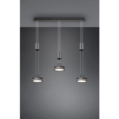 Franklin lampa wisząca LED 9W 1050lm 3000K antracyt 326510342