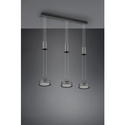 Franklin lampa wisząca LED 9W 1050lm 3000K antracyt 326510342