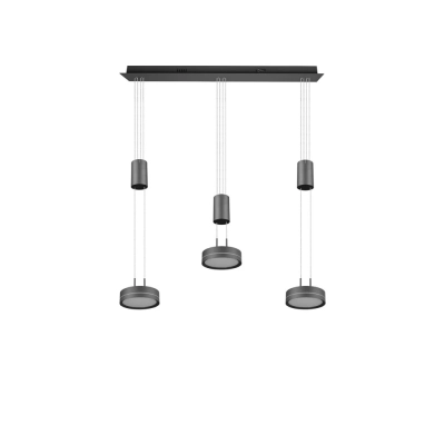 Franklin lampa wisząca LED 9W 1050lm 3000K antracyt 326510342