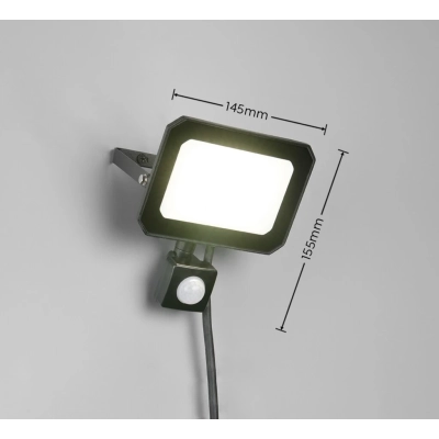 Funchal kinkiet LED 30W 2800lm 4000K czarny R23349232