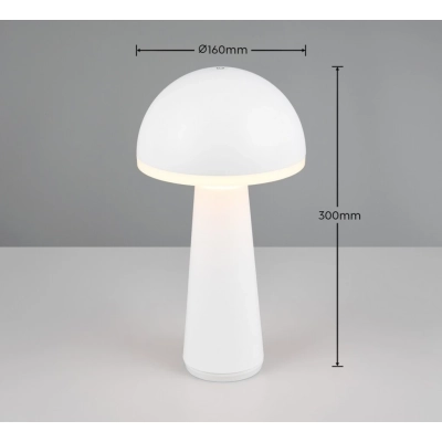 Fungo lampa podłogowa LED 2W 200lm 3000K, 4000K, 5000K biała R57716131