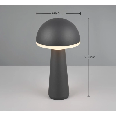 Fungo lampa podłogowa LED 2W 200lm 3000K, 4000K, 5000K antracyt R57716142