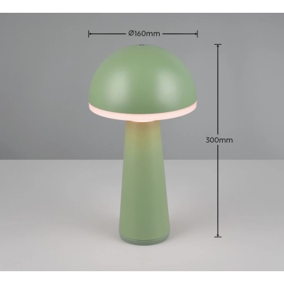 Fungo lampa podłogowa LED 2W 200lm 3000K, 4000K, 5000K zielona R57716149