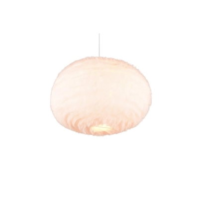 Furry lampa wisząca 1xE27 biała R31581901