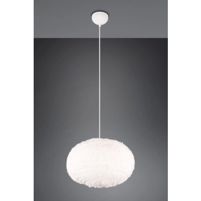 Furry lampa wisząca 1xE27 biała R31581901