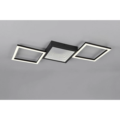 Gelo lampa sufitowa LED 24W 2500lm 3000K czarna R64471132 TRIO lighting