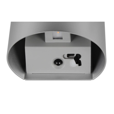 Genie kinkiet LED  2x1W 2x150lm 3000K srebrny R24161687