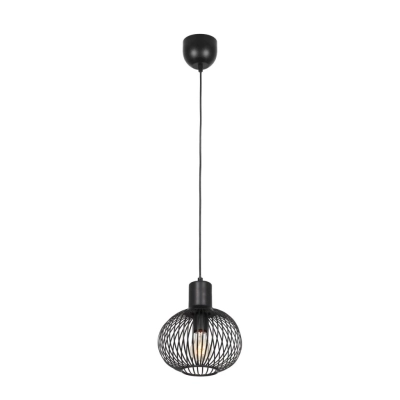 Gila lampa wisząca 1xE27 czarna 365700132 TRIO lighting