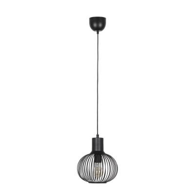 Gila lampa wisząca 1xE27 czarna 365700132