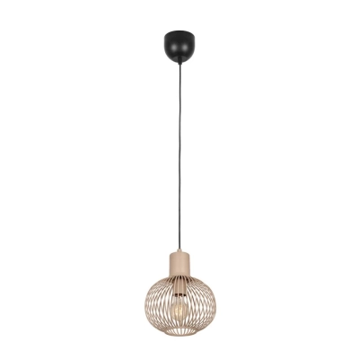 Gila lampa wisząca 1xE27 czarna 365700166