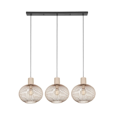 Gila lampa wisząca 3xE27 czarna 365700366