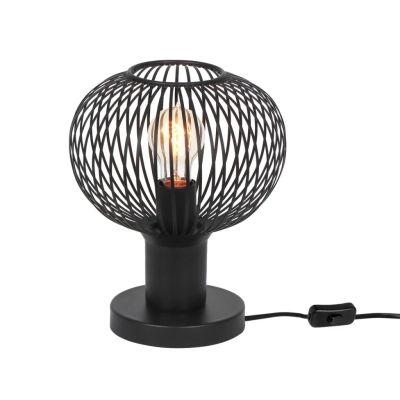 Gila lampka stołowa 1xE27 czarna 565700132 TRIO lighting