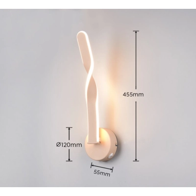 Ginko kinkiet LED 11W 1150lm 3000K kremowy R25791766