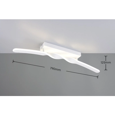 Ginko lampa sufitowa LED 18W 2100lm 4000K biała R65791131