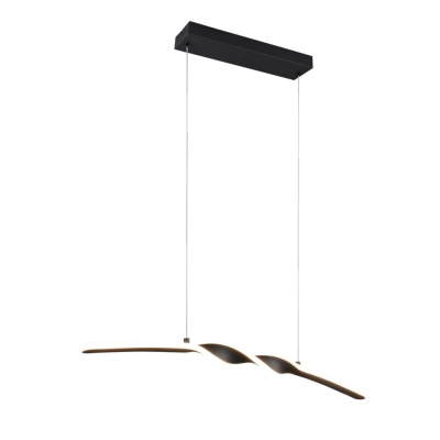 Ginko lampa wisząca LED 18W 1980lm 3000K czarna R35791132 TRIO lighting
