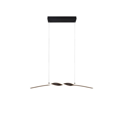 Ginko lampa wisząca LED 18W 1980lm 3000K czarna R35791132