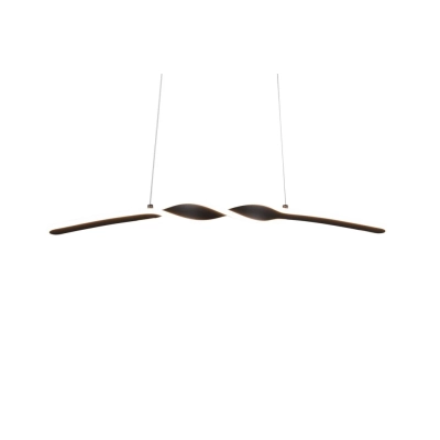 Ginko lampa wisząca LED 18W 1980lm 3000K czarna R35791132