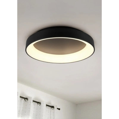 Girona lampa sufitowa LED 48W 5600lm 2700K-6000K czarna 671290132