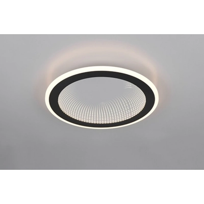 Glace lampa sufitowa LED 21,5W 2600lm 2700K-6500K czarna R67681132 TRIO lighting