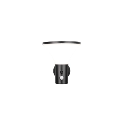 Gorda kinkiet solarny LED 3W 500lm 4000K czarny R24676132