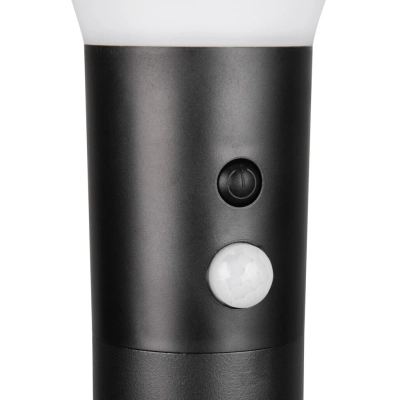 Gorda lampa stojąca solarna LED 3W 500lm 4000K czarna R54676132
