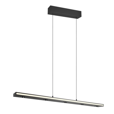 Graham lampa wisząca LED 7x4,5W 7x480lm 2300K, 3000K, 4000K czarna 353010132 TRIO lighting