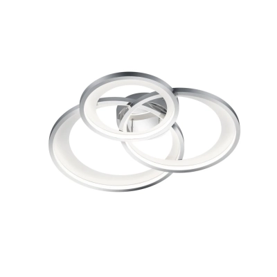 Granada lampa sufitowa LED 36W 4300lm 3000K srebrna 673810306 TRIO lighting
