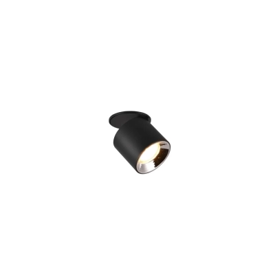 Guayana lampa sufitowa 1xGU10 czarna 651000132