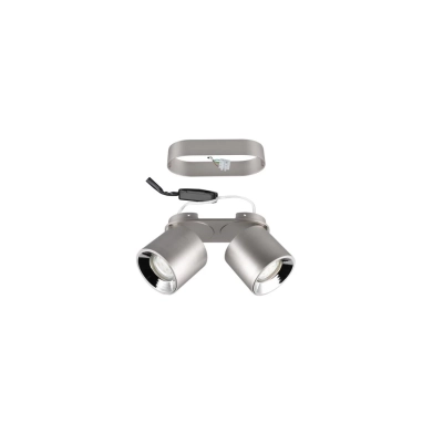 Guayana lampa sufitowa 2xGU10 srebrna 651000207