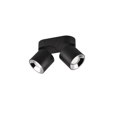 Guayana lampa sufitowa 2xGU10 czarna 651000232
