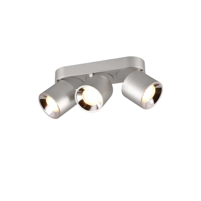 Guayana lampa sufitowa 3xGU10 srebrna 651000307 TRIO lighting
