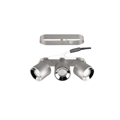 Guayana lampa sufitowa 3xGU10 srebrna 651000307