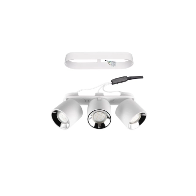Guayana lampa sufitowa 3xGU10 biała 651000331
