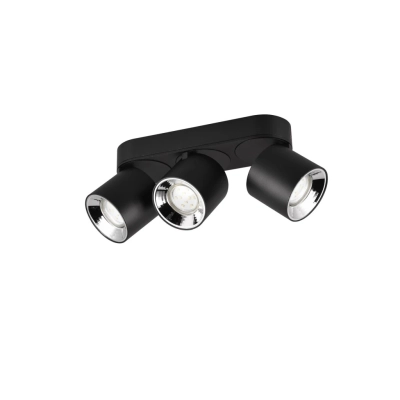 Guayana lampa sufitowa 3xGU10 czarna 651000332