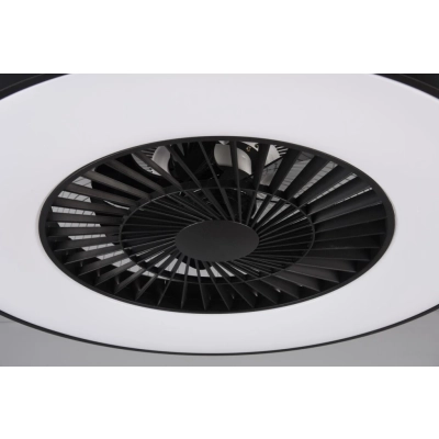 Halmstad lampa sufitowa LED 40W 3000lm 3000K-6500K czarna R62672132