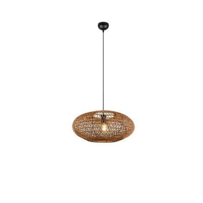 Hedda lampa wisząca 1xE27 brązowa, czarna 312300136 TRIO lighting