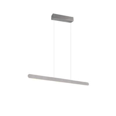 Helios lampa wisząca LED 28W 3300lm 2700K-6500K srebrna 343310105 TRIO lighting